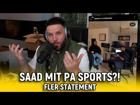 SAAD & PA SPORTS nehmen einen Song auf – FLER reagiert!