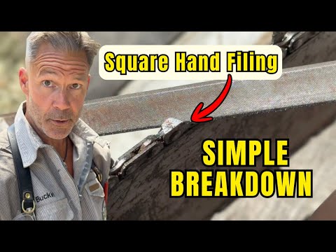 MYTH BUSTED! Hand Filing Square Ground, BUCKIN’ HARDWOOD