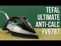 Утюг Tefal FV9787 Anti Calc черный-белый - Видео