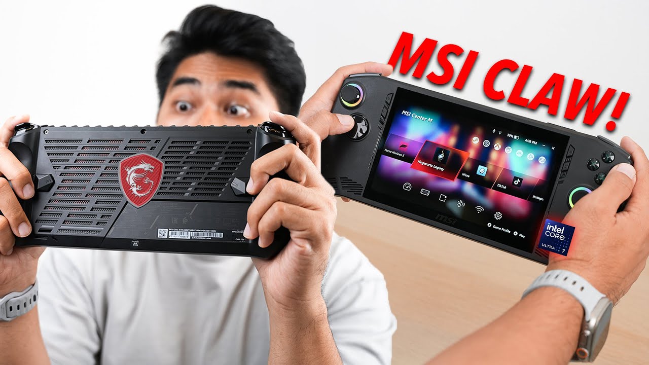 MSI Claw : Pencabar Hebat ROG Ally Dengan Cip Intel Core Ultra 7 🔥