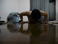 Good tempo 300 Push ups+2 Finger push ups 腕立て伏せ300回