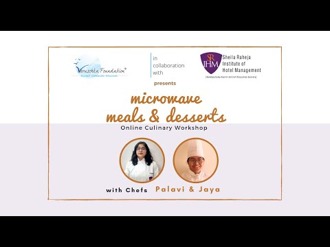 5 Ingredient Desserts Culinary Workshop with Chefs Praachi & Abhiri | Veruschka Foundation | SRIHM
