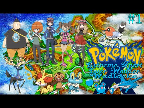 Let's Play Pokemon X Extreme Xpert Ever Wonder Wedlocke:  Part 1 - To Choose A Pokemon