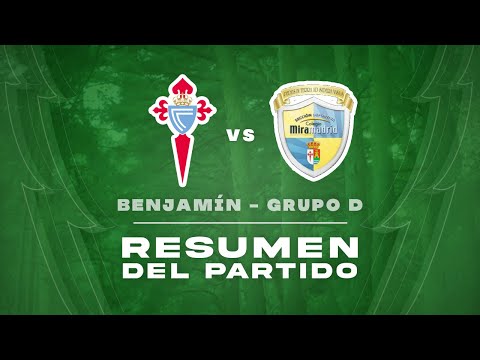RESTV / Celta de Vigo 3 - C. Miramadrid 0 / BENJAMÍN / 1a fase
