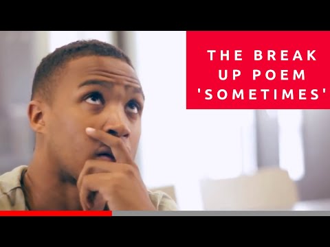 The Break Up Poem 'Sometimes' By Nego True || Spoken Word || Available on iTunes ||