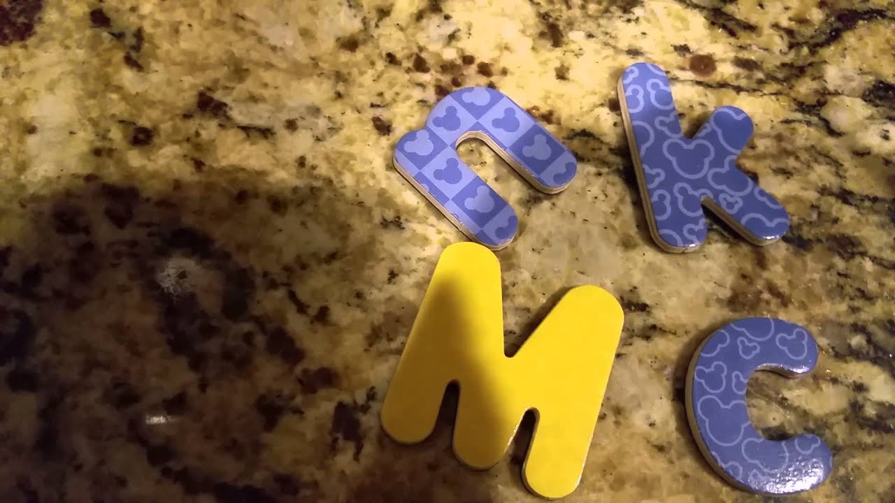 Melissa & Doug 52 Wooden Alphabet Magnets in a Box - Uppercase and Lowercase Letters