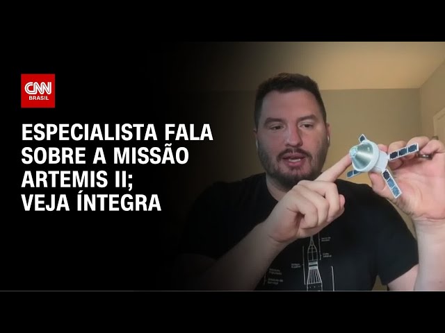 Artemis II chega mais próxima da Lua: especialista fala sobre a missão | LIVE CNN