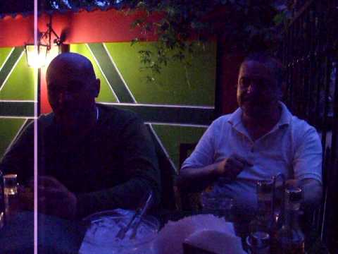 Victor Lavric and Tibi with Vili in Casa Lavric