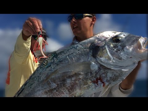 RARE African Pompano On A JIG & Mutton {Catch,Clean}