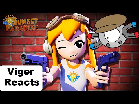 Viger Reacts to Glitch Productions' "Sunset Paradise Episode 8: Mad Meggy"