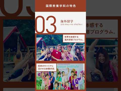 神戸女子大学 文学部 国際教養学科の魅力