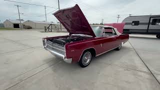 1967 Plymouth Sport Fury Convertible Open Walk Around