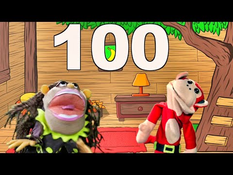 El Mono Sílabo Cuenta Los Números Del 1 al 100. Junto a Nícola Cavernícola