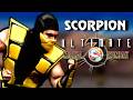 Ultimate Mortal Kombat 3 Scorpion Gameplay Arcade 1995 4K 60ᶠᵖˢ