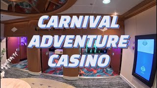 Carnival Adventure Casino Deck 7