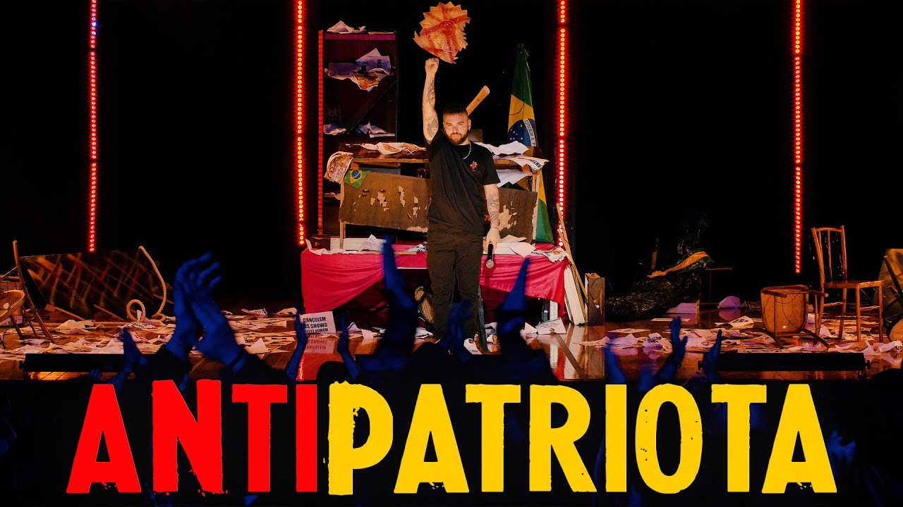 ANTIPATRIOTA. por TIAGO SANTINELI (SHOW COMPLETO)