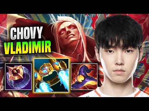 CHOVY IS A MONSTER WITH VLADIMIR! - GEN Chovy Plays Vladimir MID vs Syndra! | Preseason 2022