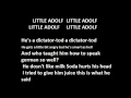 Bo Burnham - Little Adolf [LYRICS] 