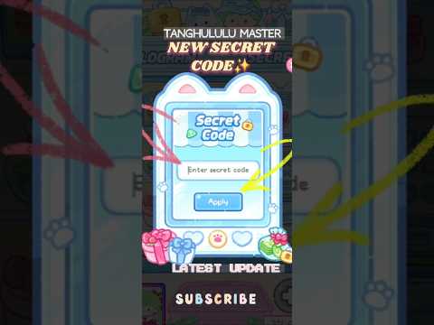 NEW SECRET CODE❗️🍡✨️ TANGHULU MASTER  LATEST UPDATE  #new #cute #secretcode #tanghulumaster