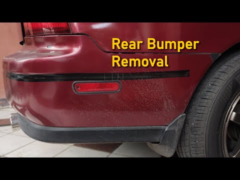 Rear Bumper Removal - Honda Accord