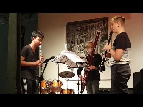 Fagot og klarinet. Kulturnat Kbh. 2018.