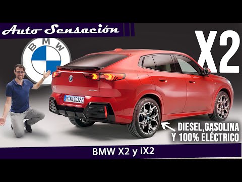 Presentación BMW X2 2024 y BMW iX2 2024 . Un mini-BMW X6 que le hace mucha sombra al BMW X4.