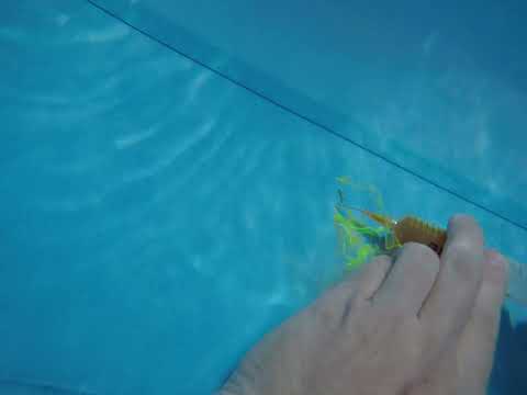 Vinyl lined swimming pool leak detection and repair in Regents Park