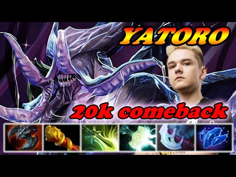 Yatoro Faceless Void carry next level Chrono 20k comeback | Immortal Best Ranked Gameplay