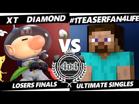 4o4 Smash Monthly 20 - XT Diamond (Olimar) vs #1 TEASER FAN FOR LIFE (Steve) - Losers Final