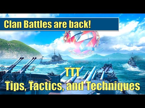 Clan Battles are back! Tips, Tactics & Techniques Commentary | World of Warships