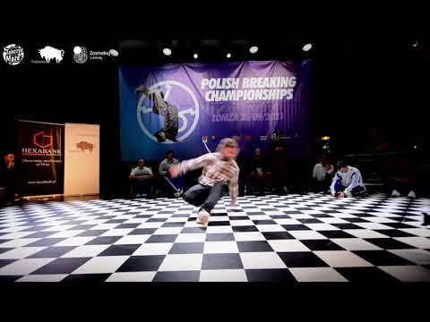 Mistrzostwa Polski Breaking 2021 /  Top 8 Bboys Pro / MiniGun vs Fiksa