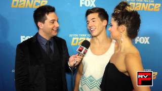 Casey Askew & Brooklyn Fullmer Talk SYTYCD Hunger Games and Movie Of Thier Lives! video