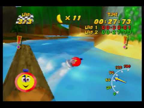 Diddy Kong Racing - Boulder Canyon (Hover) - 1:26:71 (3 Lap) w/ 27:73 (1 Lap) by meauxdal