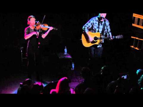 Flying Over Water - Jason Isbell ft Amanda Shires at Thekla, Bristol 18th Nov 2013