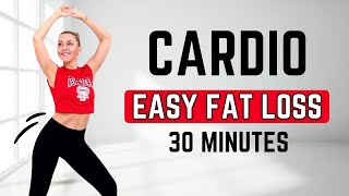 Download lagu 🔥30 Min CARDIO FAT BURN🔥14 Days Weight Loss Challenge - No Jumping, No Squat, No Lunge🔥Diet Workout🔥 mp3