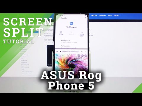How to Enter Split Screen on ASUS Rog Phone 5 – Dual Screen
