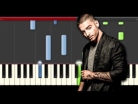 Felipe Pelaez Vivo Pensando en Ti Maluma Piano Midi tutorial Sheet app Cover Karaoke