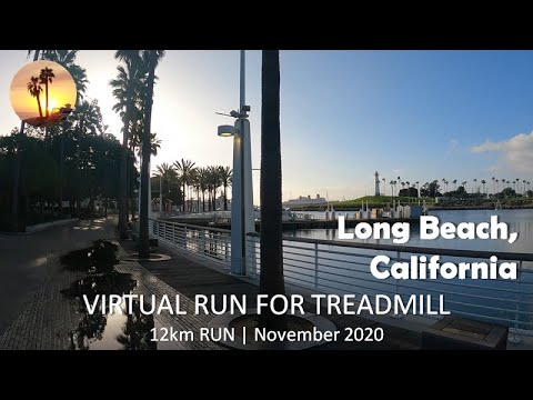 Virtual Run | Long Beach, California | Morning, November 2020【バーチャルラン】