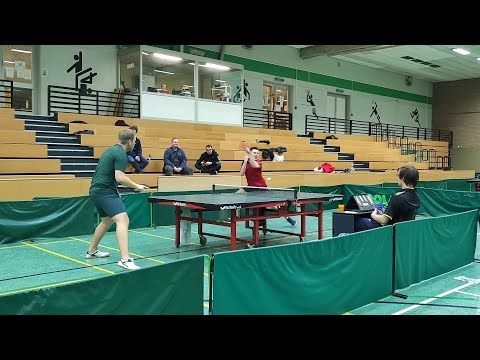 Finale bis 1700 TTR - 76. Grevenbroicher Stadtmeisterschaften - Manuel Lesser vs Leon-Luca Schlage