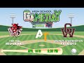 High School Boy's Baseball on Gameday! Oak Hill vs. George Washington