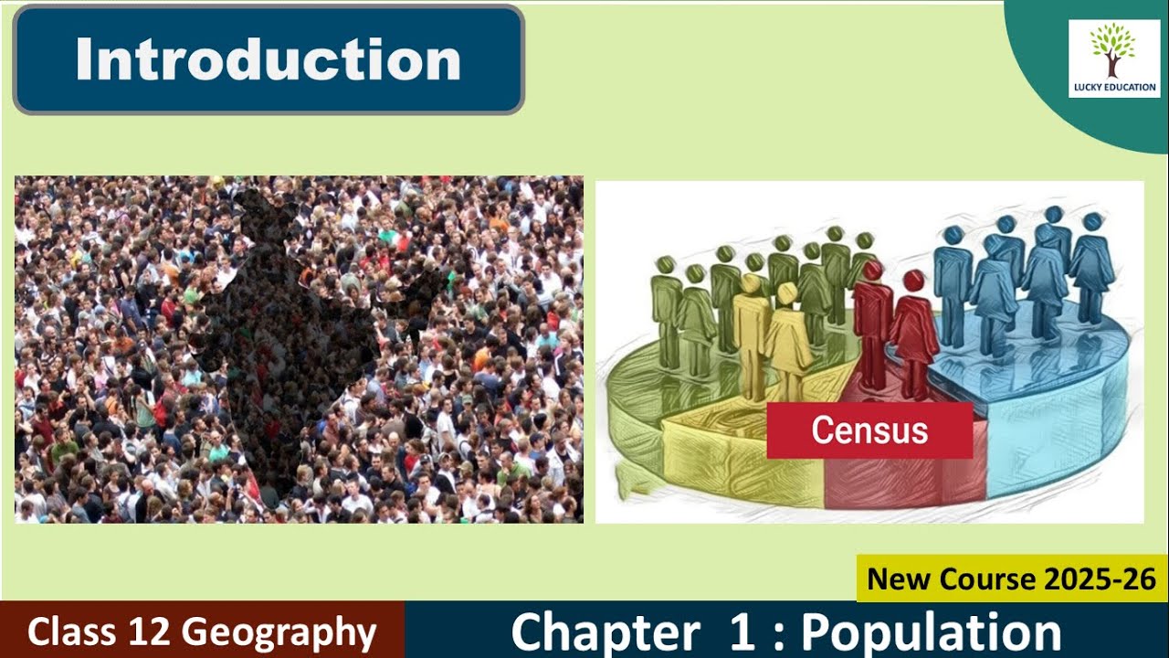 Chapter 1 Population - Class 12 Geography | Introduction | Census