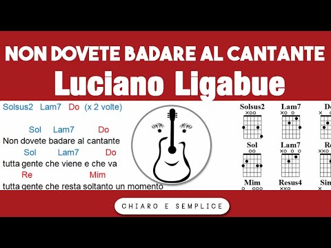 Non Dovete Badare Al Cantante - Ligabue