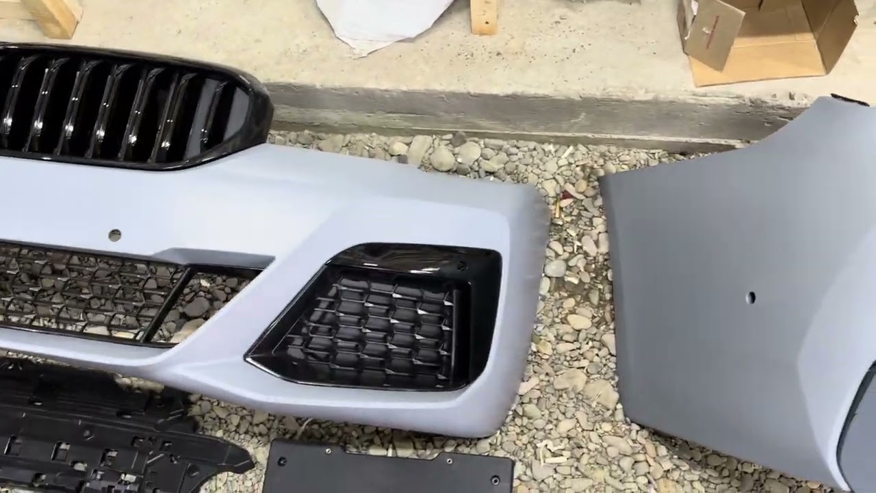 BMW 5 серія G30/G31 2017-2023 рр. Комплект рестайлінгу (в M-Tech 2021 рік) Video 1