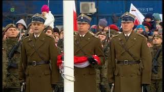 Centralne obchody Święta Niepodległości 2017 -  Plac Marszałka Józefa Piłsudskiego w Warszawie cz 1