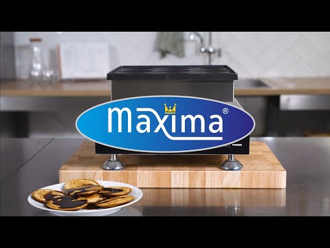 Video Maxima Pancake Maker - 9 pancakes 8 cm each