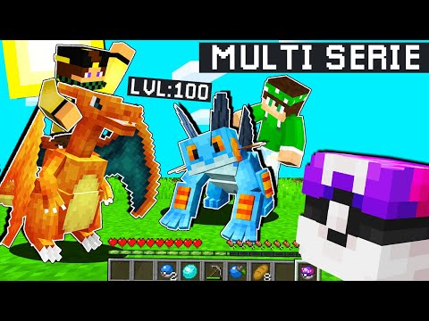 PORTO I POKEMON DEI MIEI AMICI AL LIVELLO 100!! - Minecraft MULTIPIXELMON