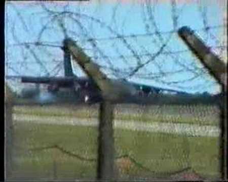 C-141 Lands at Greenham Common, 1989