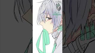 1日1イケメンチャレンジ10/14日目!#illustrationmaking #イラスト #イラストメイキング #ibispaintx
