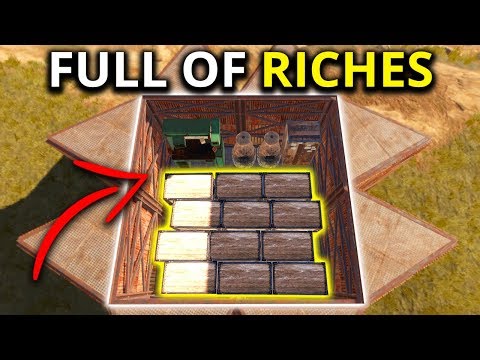 WE RAIDED THE RICHEST BASE ON THE WHOLE SERVER! - Rust Survival Gameplay 2/4