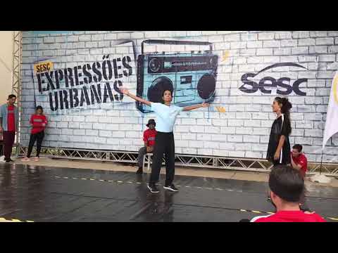 Batalha de Hip Hop 2 x 2 - Sesc Expressões Urbanas 2020 - Tuane e Nalu